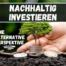 Nachhaltig Investieren - Eine alternative Perspektive Baum Geld Hand Blogbanner