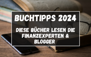 Buchtipps 2024 - Diese Bücher lesen die Finanzexperten & Blogger Blogbanner