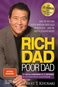 Buchcover Robert Kiyosaki - Rich Dad Poor Dad Deutscher Wirtschaftsbuchverlag